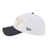OKC THUNDER NEW ERA RING CEREMONY 920 ADJUSTABLE HAT in White - Left Side View