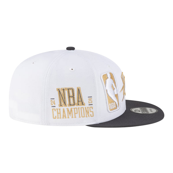 OKC THUNDER NEW ERA RING CEREMONY 950 SNAPBACK HAT in White - Right Side View