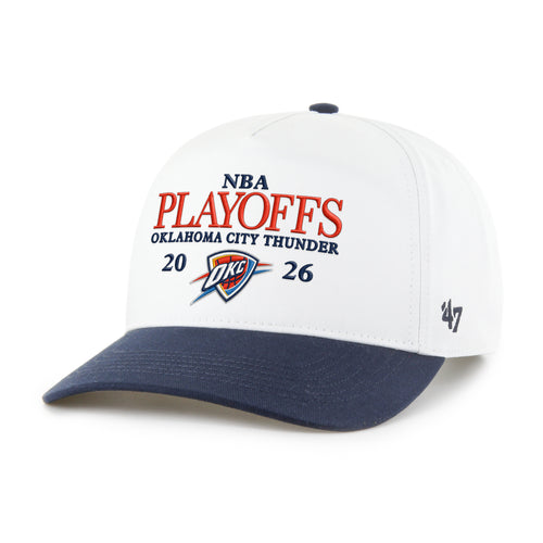 OKC Thunder 47 Brand 2026 Playoffs Two Tone Hitch Snapback