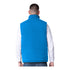 OKC THUNDER GIII REVERSIBLE SHERPA FULL-ZIP VEST ON MODEL - BACK VIEW