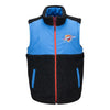 OKC THUNDER GIII REVERSIBLE SHERPA FULL-ZIP VEST