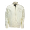 OKLAHOMA CITY THUNDER PRO STANDARD NEUTRAL CLASSIC TWILL BUTTON-UP JACKET IN WHITE - FRONT VIEW