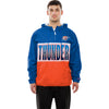 OKC Thunder New Era Nylon Ripstop Jacket - Front View