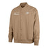 OKC THUNDER 47 BRAND FOUNDATION TWILL BOMBER JACKET in Brown - Front View