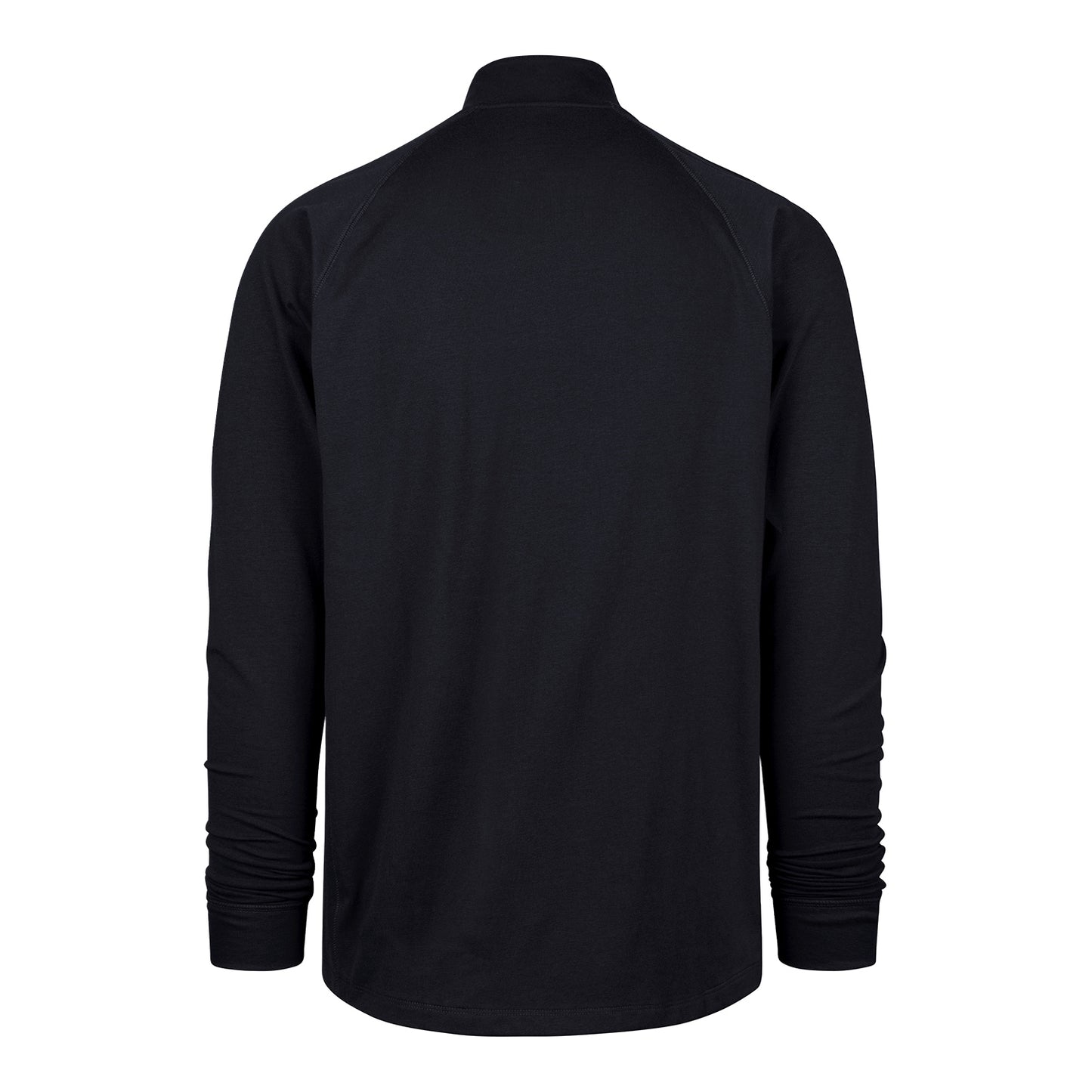 OKC Thunder 47 Brand Forward Imprint 1/4 Zip Jacket in Black - Back View