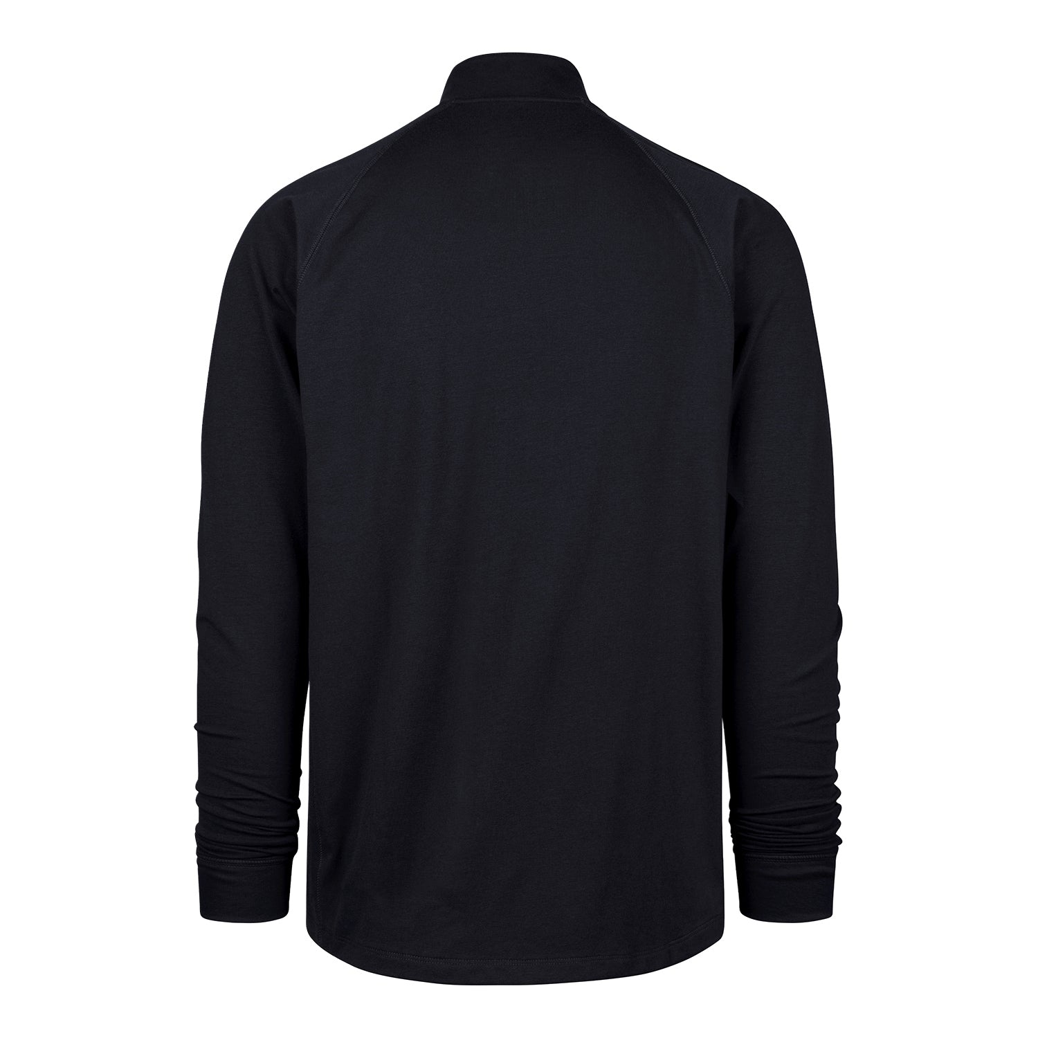 OKC Thunder 47 Brand Forward Imprint 1/4 Zip Jacket in Black - Back View