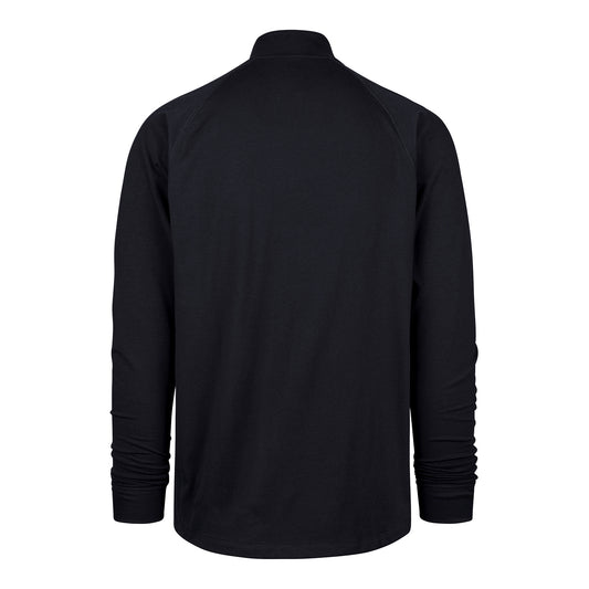 OKC Thunder 47 Brand Forward Imprint 1/4 Zip Jacket in Black - Back View