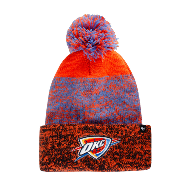 OKC THUNDER STATIC CUFF KNIT HAT