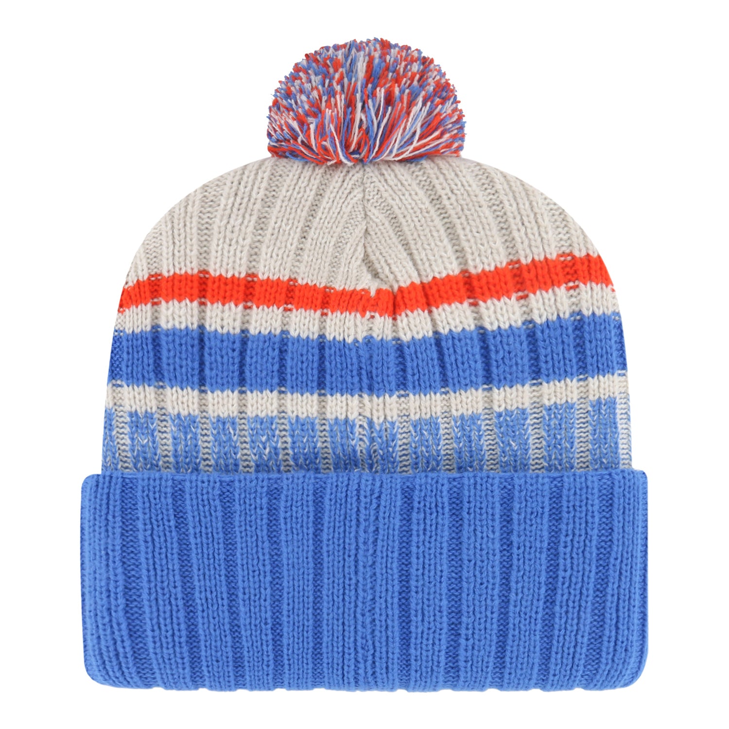 OKC THUNDER 47 BRAND LONG RANGE POM KNIT - Back View