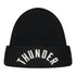 OKC THUNDER PRO STANDARD MODERN ORIGINALS KNIT in Black - Front View