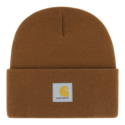 OKC Thunder 47 Brand x Carhartt Cuff Knit Hat in Brown - Back View