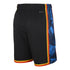 2024-25 OKLAHOMA CITY THUNDER CITY EDITION NIKE SWINGMAN SHORTS IN BLACK - BACK VIEW