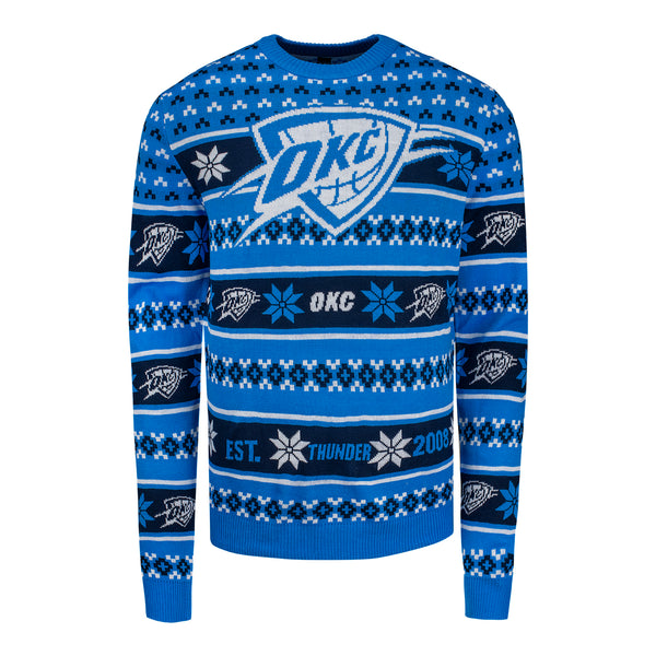 OKLAHOMA CITY THUNDER HOLIDAY UGLY SWEATER