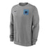 OKC BLUE NIKE CREWNECK SWEATSHIRT - Front View