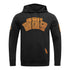 OKC THUNDER PRO STANDARD PEBBLED LEATHER HOODIE - Front View