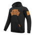 OKC THUNDER PRO STANDARD PEBBLED LEATHER HOODIE - Front Left View