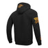 OKC THUNDER PRO STANDARD PEBBLED LEATHER HOODIE - Back View