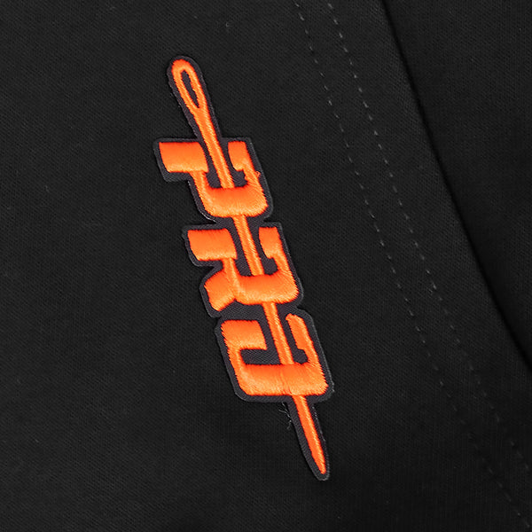 OKC THUNDER PRO STANDARD PEBBLED LEATHER HOODIE - Pocket Detail