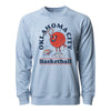 OKC THUNDER DECEMBER T-SHIRT OF THE MONTH CARTOON BASKETBALL SWEATSHIRT