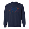 OKC THUNDER SHADOW SHIELD LOGO SWEATSHIRT