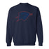 OKC THUNDER SHADOW SHIELD LOGO SWEATSHIRT - Front View