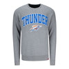 OKC THUNDER SPORTIQE VELVET WORDMARK CREWNECK