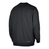 OKC Thunder Nike Travel Fleece Crewneck in Black - Back View