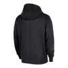 OKC Thunder Nike Practice Pullover Hoodie in Black - Back View