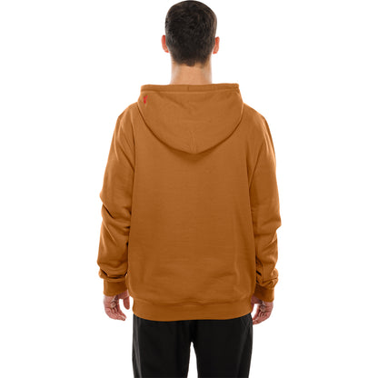 OKC Thunder New Era Color Pack Hoodie in Brown - Back View
