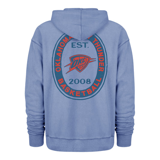 OKC Thunder 47 Brand Outdoors Boot Path Hoodie in Blue - Back View