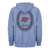 OKC Thunder 47 Brand Outdoors Boot Path Hoodie in Blue - Back View
