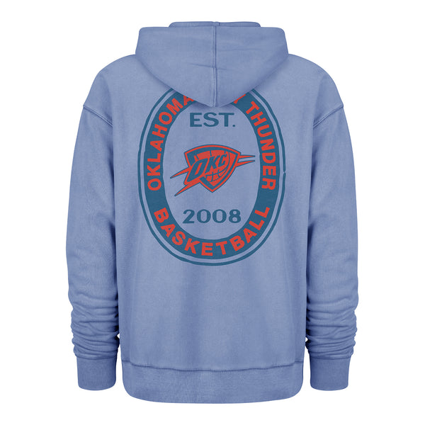 OKC Thunder 47 Brand Outdoors Boot Path Hoodie in Blue - Back View