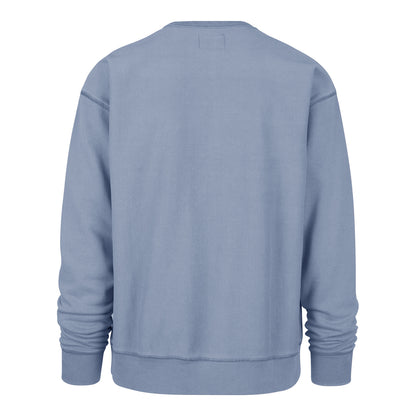 OKC THUNDER 47 BRAND OUTDOORS TRAIL RAVINE CREWNECK in Blue - Back View