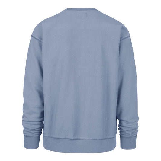 OKC THUNDER 47 BRAND OUTDOORS TRAIL RAVINE CREWNECK in Blue - Back View