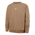 OKC THUNDER 47 BRAND FOUNDATION OFFSIDE CREWNECK in Brown - Front View