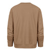 OKC THUNDER 47 BRAND FOUNDATION OFFSIDE CREWNECK in Brown - Back View