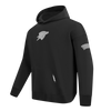 OKC Thunder Pro Standard Tonal Terry Cloth Hoodie in Black -  Side View