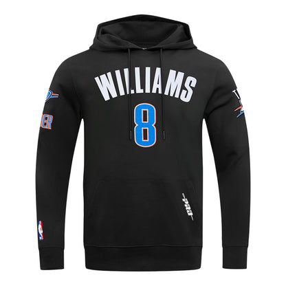 OKC THUNDER PRO STANDARD JALEN WILLIAMS #8 N&N HOODIE - Front View