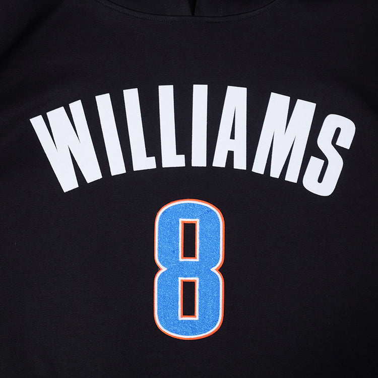 OKC THUNDER PRO STANDARD JALEN WILLIAMS #8 N&N HOODIE - Front View
