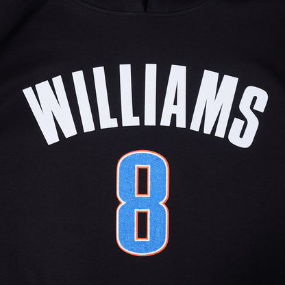 OKC THUNDER PRO STANDARD JALEN WILLIAMS #8 N&N HOODIE - Front View
