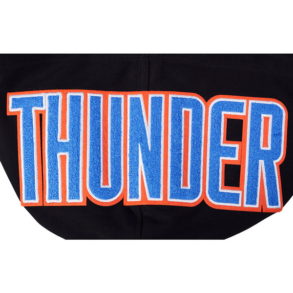 OKC THUNDER PRO STANDARD JALEN WILLIAMS #8 N&N HOODIE in Black - Hoodie View
