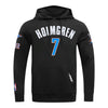OKC THUNDER PRO STANDARD CHET HOLMGREN N&N HOODIE in Black - Front View