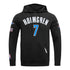 OKC THUNDER PRO STANDARD CHET HOLMGREN N&N HOODIE in Black - Front View