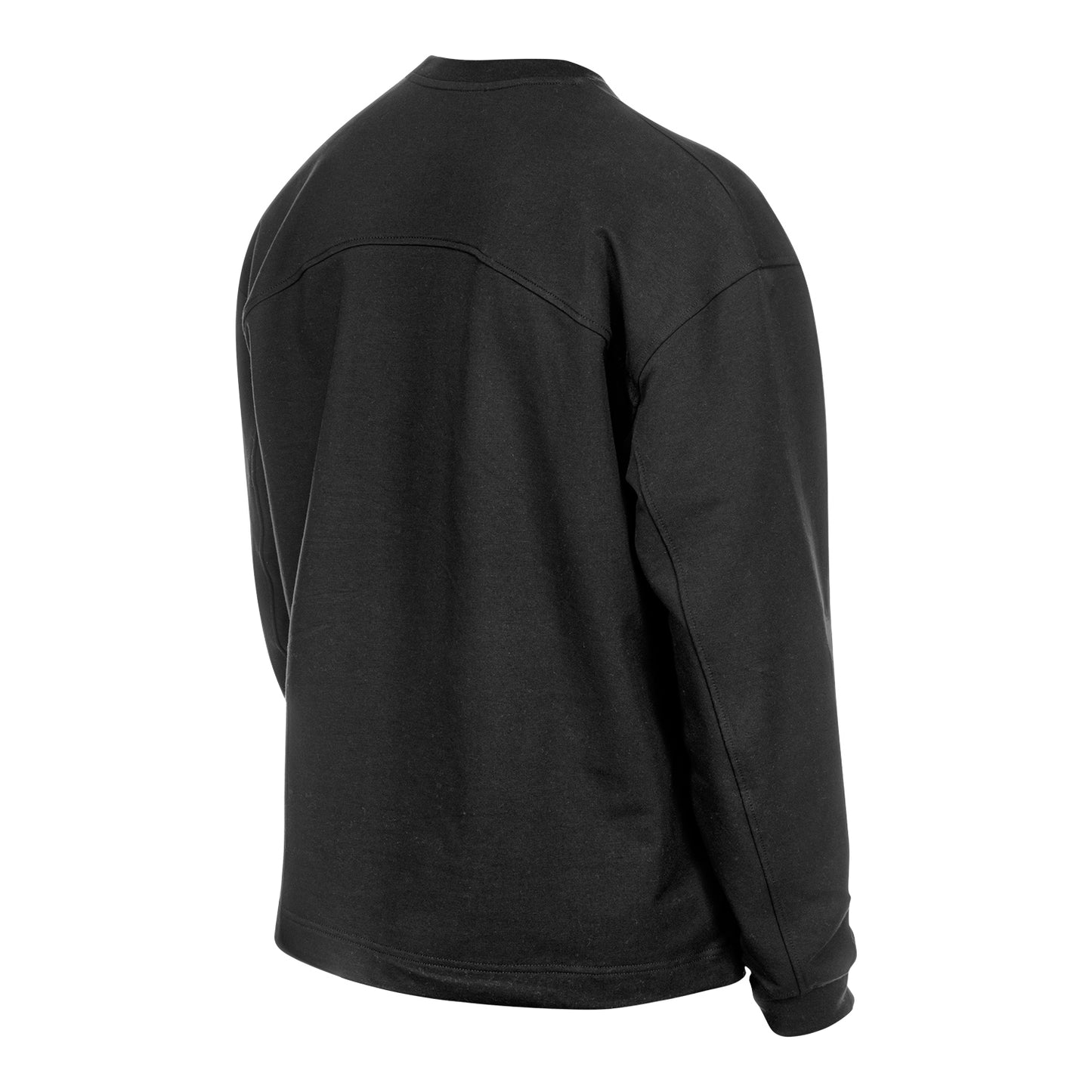 OKC Thunder New Era Action Crewneck in Black - Back View