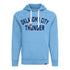 OKC THUNDER SPORTIQE OLSEN RAWLINGS HOODIEin Blue - Front View