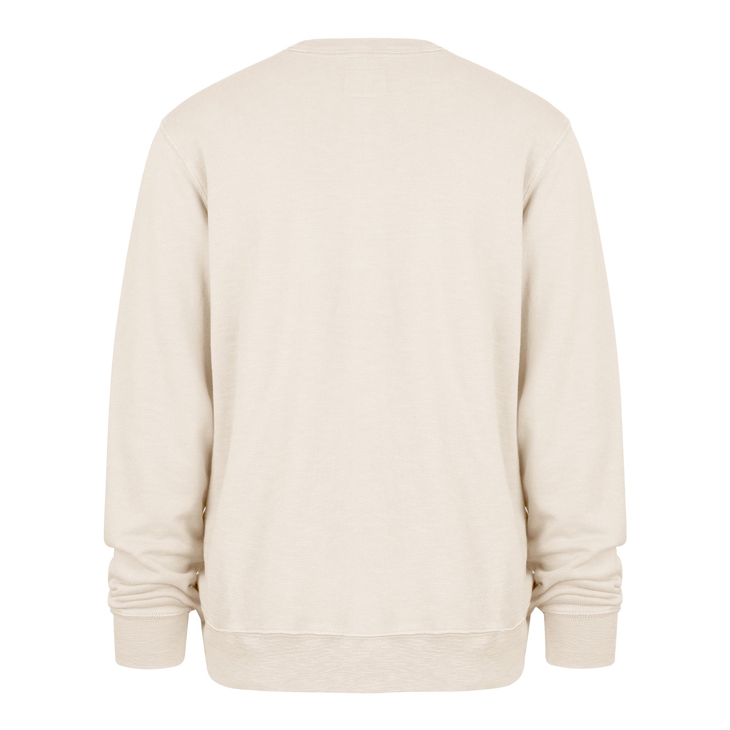 OKC Thunder 47 Brand Treasured Slub French Terry Crewneck in White - Back View