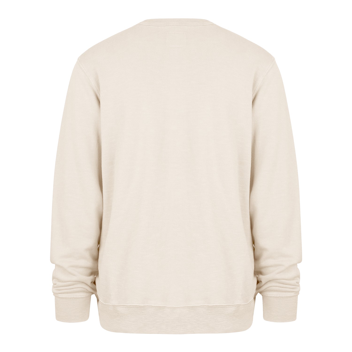 OKC Thunder 47 Brand Treasured Slub French Terry Crewneck in White - Back View