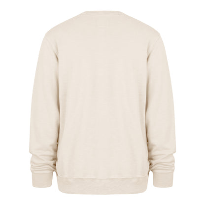 OKC Thunder 47 Brand Treasured Slub French Terry Crewneck in White - Back View