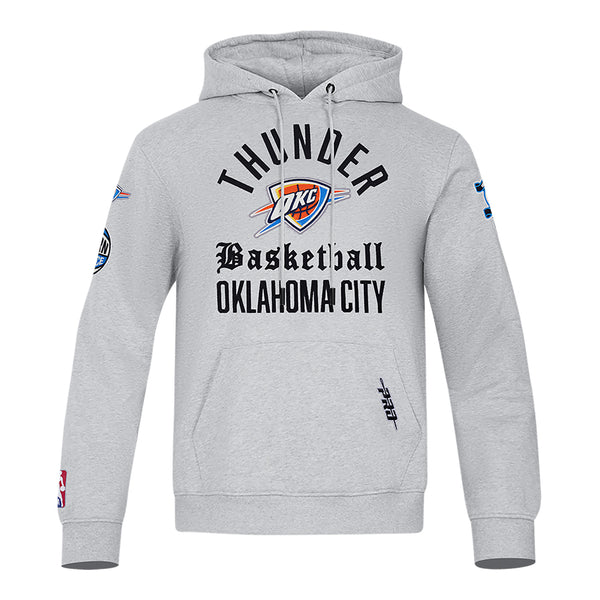 OKC Thunder Pro Standard Modern Originals Grey Hoodie – Official