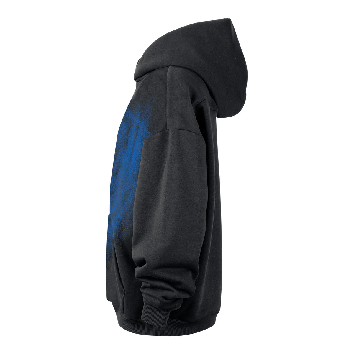 OKC Thunder Nike 2026-27 Icon Practice Sweatshirt in Black - Left Side View